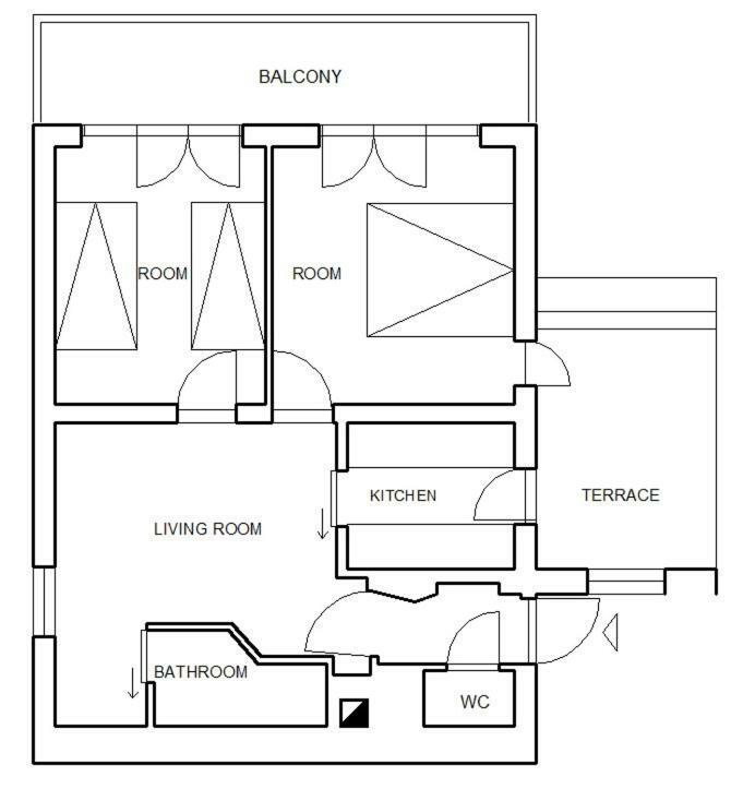 Apartment Center 오파티아 외부 사진